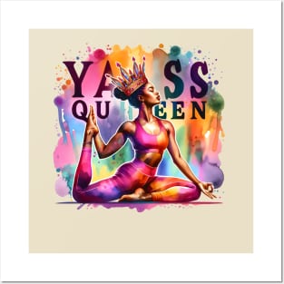 Yas Yoga Queen Posters and Art